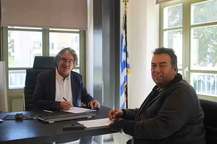 Τρανόβαλτο: Υπογραφή σύμβασης για την επισκευή της αγροτικής οδοποιίας