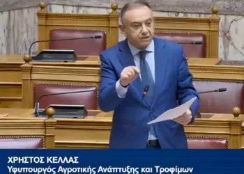 Χρ. Κέλλας στη Βουλή: Υπάρχουν ρητοί περιορισμοί στην αγορά γαλακτοκομικών μετά από εμβολιασμό