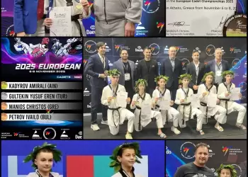 Χρήστος Μάνιος — Taekwondo Χάλκινο Πανευρωπαϊκό Μετάλλιο Παίδων 33kg, Αθήνα 2025