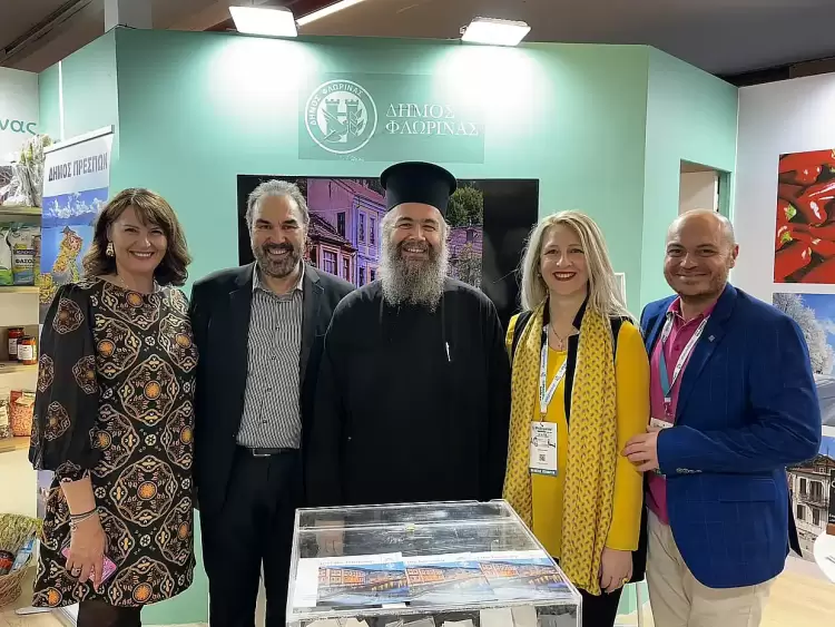 Δυναμική παρουσία Δήμου Φλώρινας στην 40η Διεθνή Έκθεση Τουρισμού Philoxenia