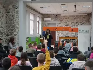 Επίσκεψη της ΔΙΑΔΥΜΑ στο Δήμο Πρεσπών – «Ανακύκλωση και Επαναχρησιμοποίηση στην Πράξη» Επίσκεψη της ΔΙΑΔΥΜΑ στο Δήμο Πρεσπών – «Ανακύκλωση και Επαναχρησιμοποίηση στην Πράξη»