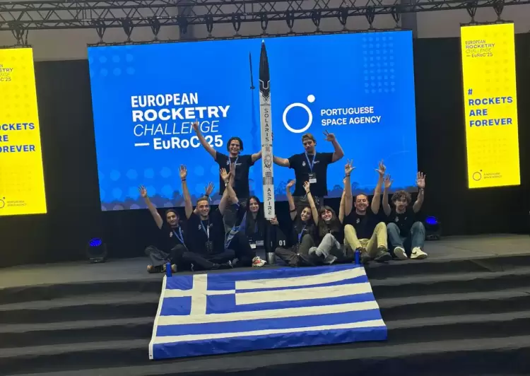 Η επιστημονική φοιτητική ομάδα αεροδιαστημικής Aspire του Πανεπιστημίου Δυτικής Μακεδονίας στο Euroc 2025