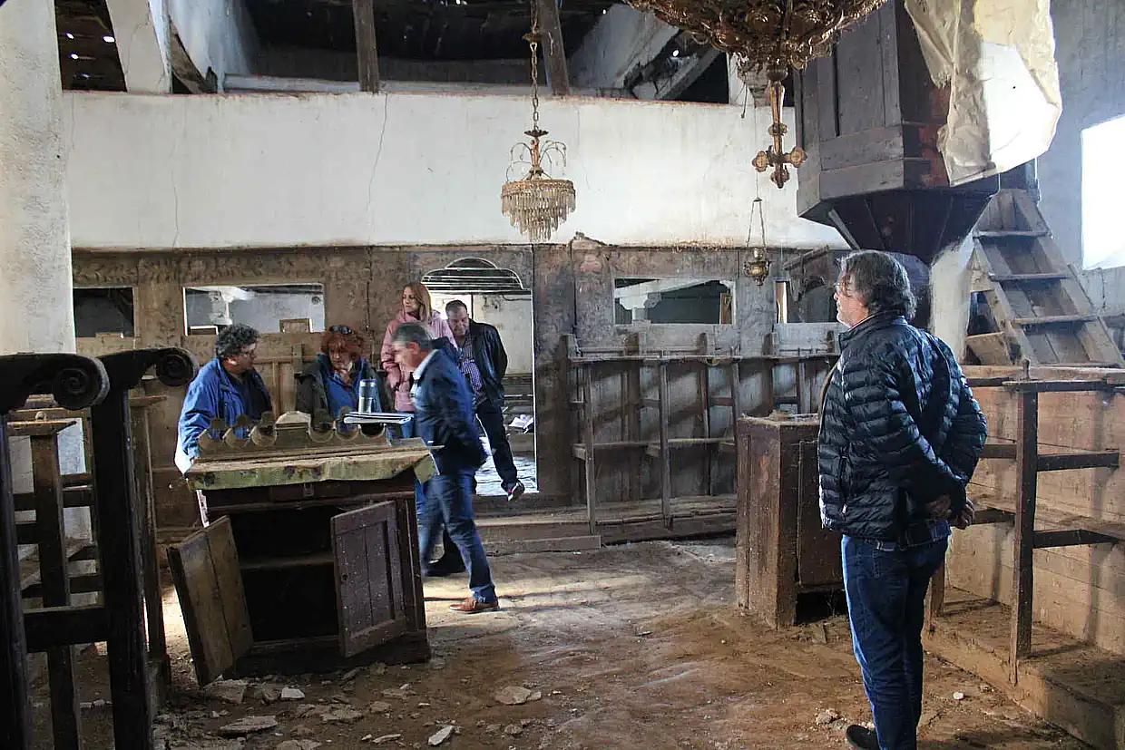 Λιβαδερό: Αυτοψία για την αποκατάσταση του Ιερού Ναού Αγίου Νικολάου – Φροντίδα πολιτιστικής κληρονομιάς Φροντίδα της πολιτιστικής μας κληρονομιάς