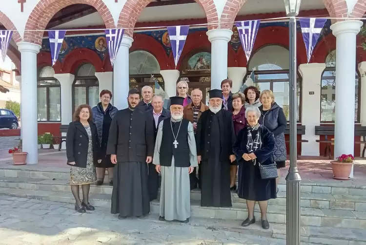 Γιορτή της ανακομιδής των ι. λειψάνων του Αγίου Μεγαλομάρτυρος Γεωργίου του Τροπαιοφόρου, στη Μεσιανή Γιορτή της ανακομιδής των ι. λειψάνων του Αγίου Μεγαλομάρτυρος Γεωργίου του Τροπαιοφόρου, στη Μεσιανή