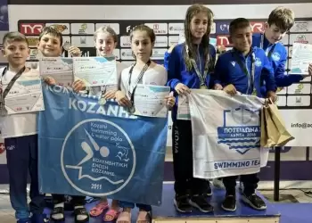 Κολυμβητική Ένωση Κοζάνης: Μεγάλη επιτυχία για την Προαγωνιστική στην Θεσσαλονίκη – 27 μετάλλια και 53 ατομική ρεκόρ!