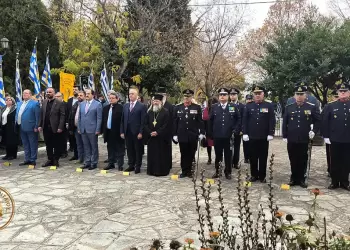 Με τη δέουσα λαμπρότητα πραγματοποιήθηκε ο εορτασμός της επετείου των 113 χρόνων από την απελευθέρωση του Αμυνταίου