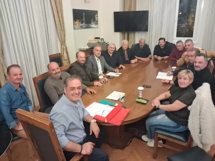 Σε καλό κλίμα η συνάντηση του Δημάρχου Κοζάνης με τους Προέδρους Κοινοτήτων