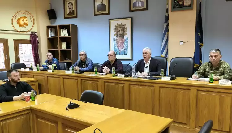 Συνεδρίαση ΤΕΣΟΠΠ Δήμου Αμυνταίου για την προετοιμασία ενόψει χιονοπτώσεων και παγετού