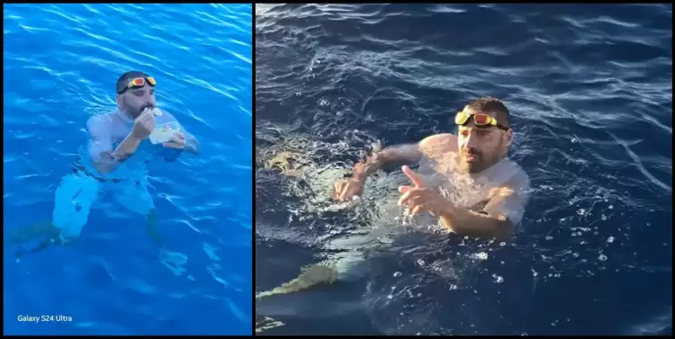 Χαράλαμπος Ταϊγανίδης: Κατέρριψε το παγκόσμιο ρεκόρ συνεχούς κολύμβησης σε ανοιχτή θάλασσα Ταϊγανίδης: Κατέρριψε το παγκόσμιο ρεκόρ συνεχούς κολύμβησης σε ανοιχτή θάλασσα