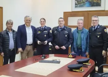 Ηλεκτρονικό εξοπλισμό παρέδωσε στη Σχολή Πυροσβεστών Τσοτυλίου ο Δήμαρχος Βοΐου, Χρήστος Ζευκλής Ηλεκτρονικό εξοπλισμό παρέδωσε στη Σχολή Πυροσβεστών Τσοτυλίου ο Δήμαρχος Βοΐου, Χρήστος Ζευκλής